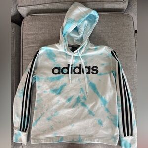 Adidas Vintage tie dye hoodie